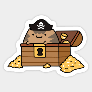 Pirate Cat Sticker